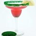 Colored sugar - green cocktail rimming sugar - martini sugar in bulk for signature drinks, wedding champagne, sweet margaritas - 100 glasses