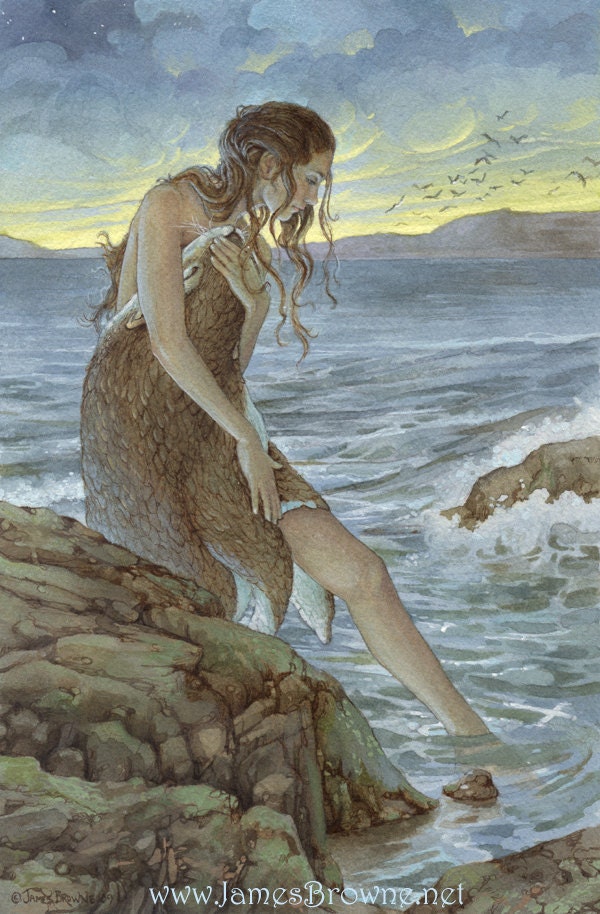 The Selkie 8.5x11 Signed Print