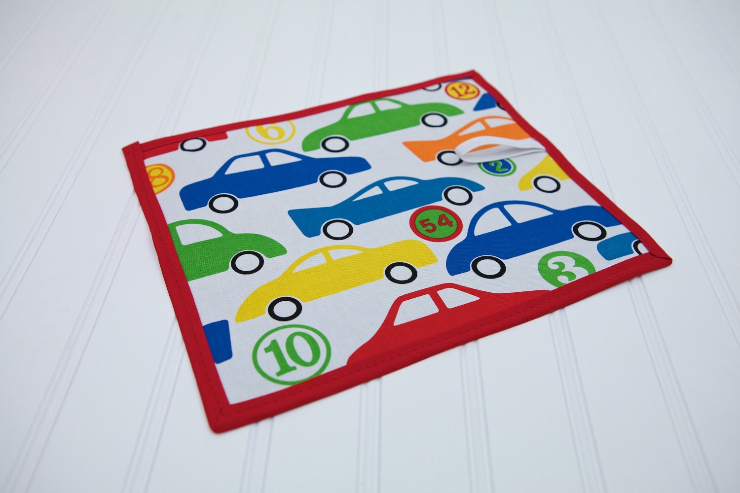Boy Toy Chalkboard Mat Reusable Writing Toy Primary Colors Cars Red Green Blue Yellow