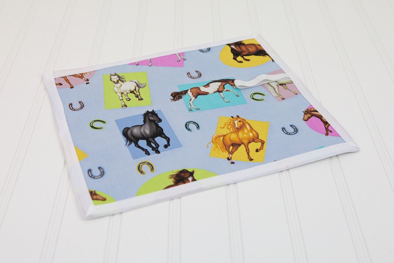 Horse Chalkboard Mat Reusable Art Toy Girls Homeschool Writing Mat Travel Art Toy