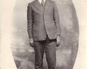 Vintage photograph, photo, African American Man