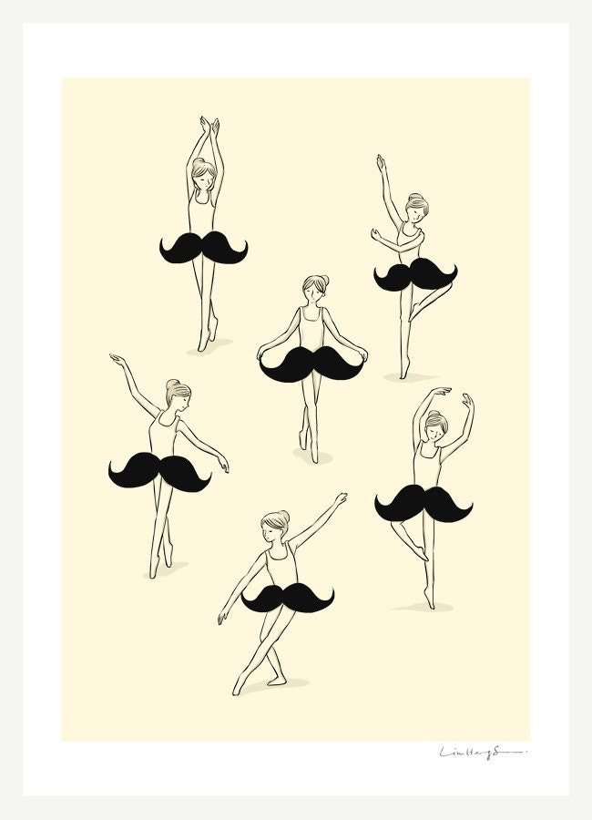 Dancing Mustache