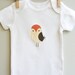 Baby clothes, baby onesie, owl, cute and adorable. Long or short sleeve. Your choice of size.