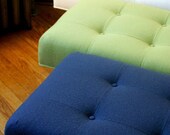 Custom made bench in Knoll upholstery