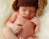 Brand New Puppy Hat Crochet Pattern (481)