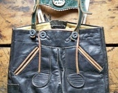 Vintage Child Size Leather Lederhosen