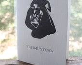 Darth Vader Father's Day Card