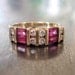 Diamond and Ruby Ring in 18k Gold