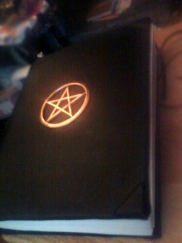 Black Leather Book of Shadows