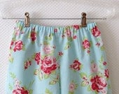 Summer Shorts. Size Small. China Rose blue. Sleep Shorts