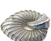 Silver Tone Vintage Judy Lee Brooch