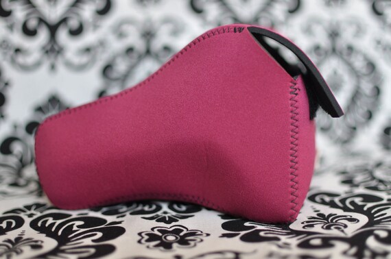 DSLR Camera Case - raspberry neoprene