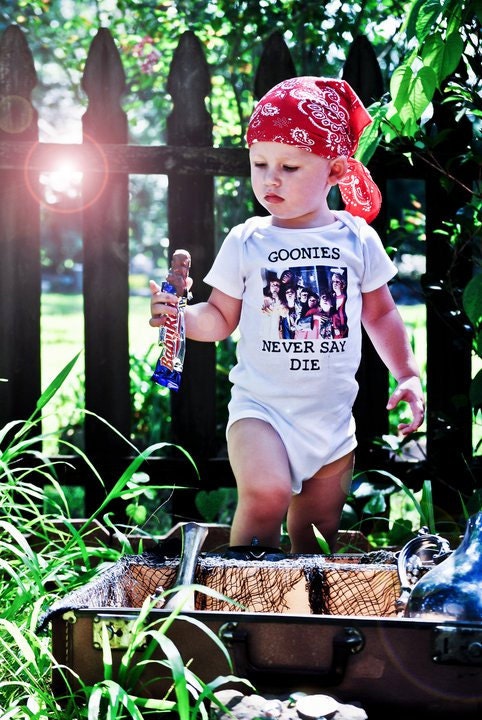 Goonies Never Say Die - Baby Onesie - Toddler Tee also available