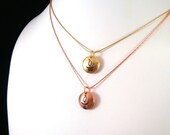 UU Chalice Whisper Locket in Copper or Brass