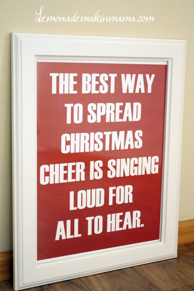 Quotable Christmas Print