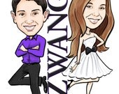 Bar / Bat Mitzvah Invitations, Save the Dates, Signing Guest Book Posters, Custom Illustrated