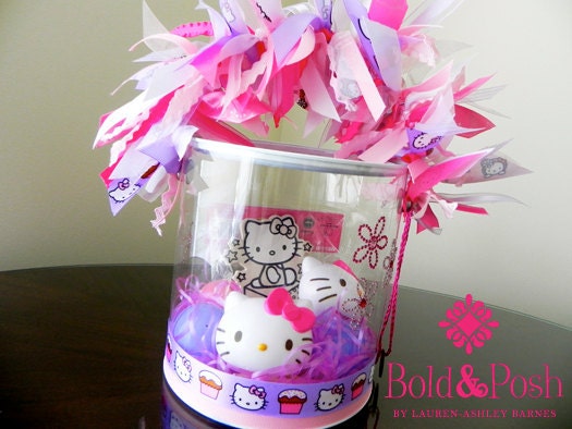 Hello Kitty Birthday Bucket