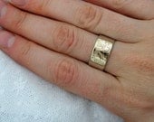 Silver & gold pomegranate ring (gsr-7122). pomegranate jewelry, romantic, gift for her