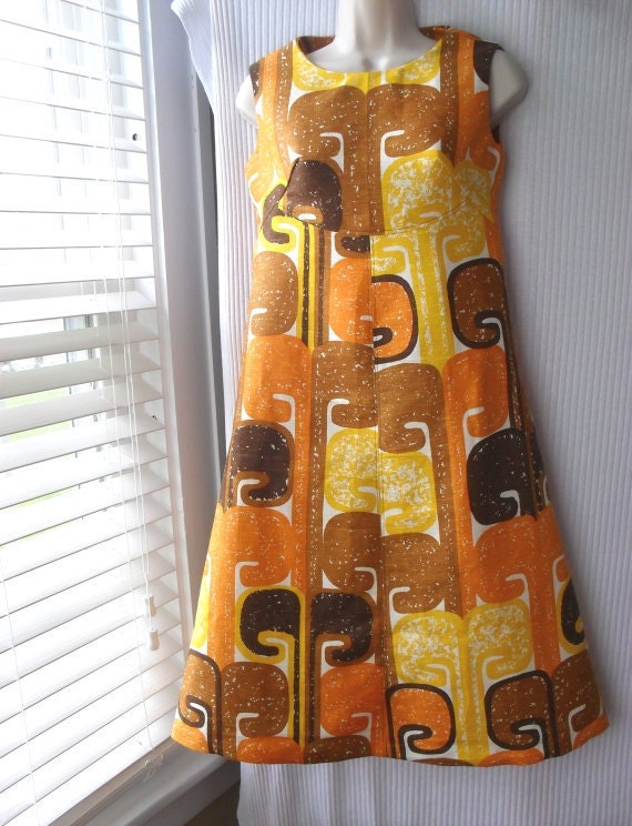 MOD Dress A-Line Style Size XS 60s Style