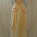 Custom Made Unique Crisscross Pleated Non-Traditional Wedding Dress