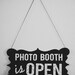 Photo Booth Prop - Open / Closed Sign (2-sided)