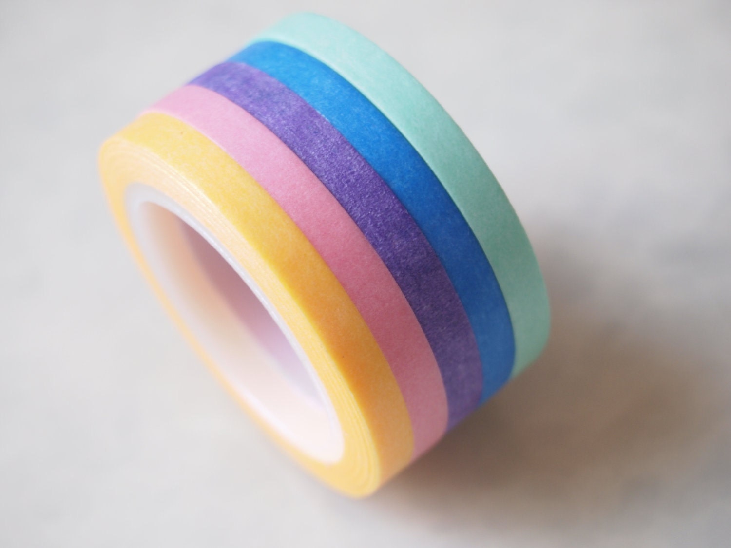 Washi Masking Tape (5 rolls)