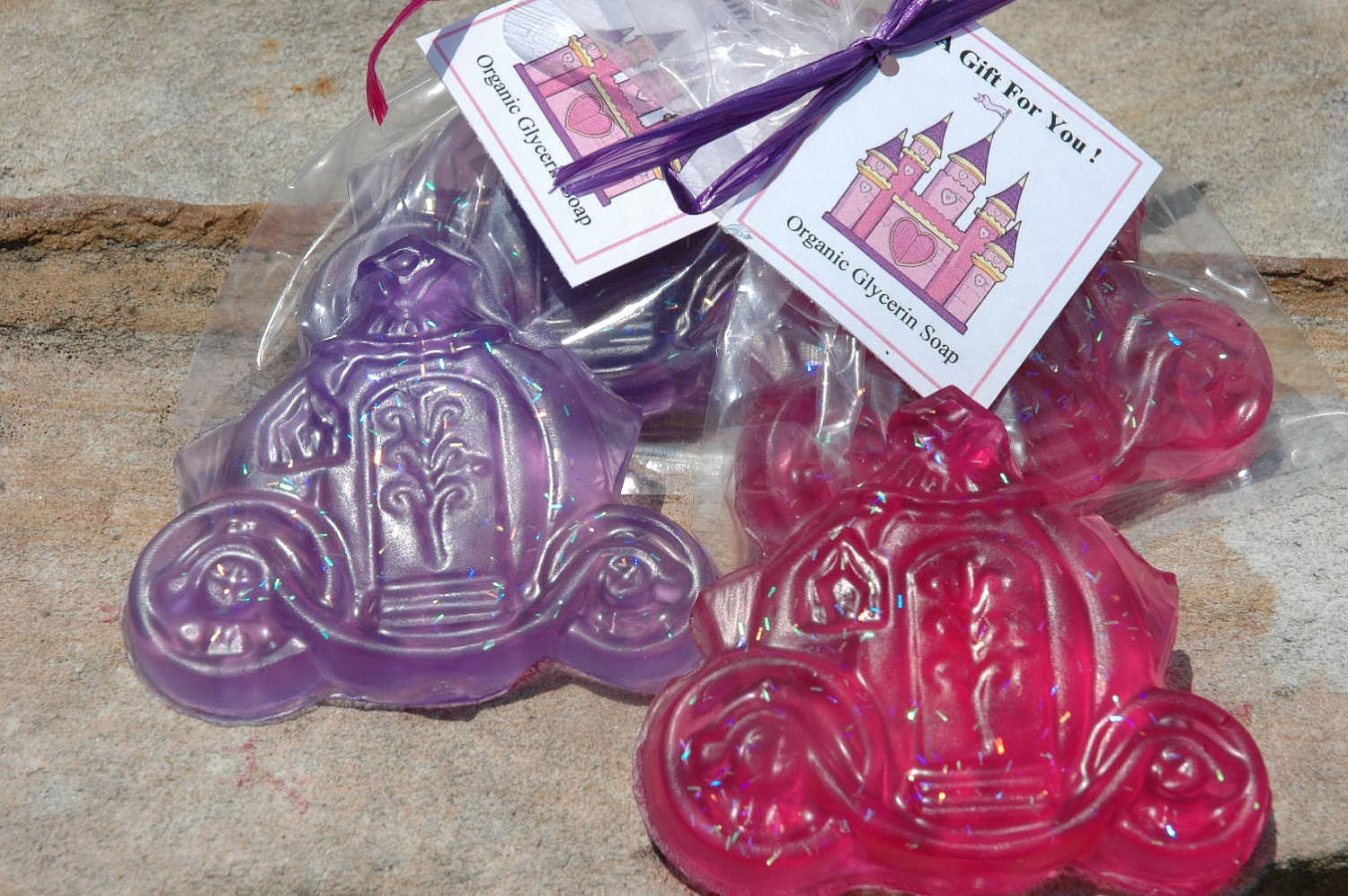Storybook Fairytale Theme Organic Glycerin Vegan Soap Favors