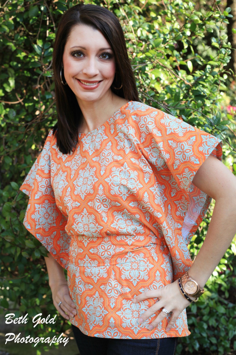 INSTANT DOWNLOAD Miss Mod Top sewing pattern, womens shirt, shirt, top, halter top, Women's PDF sewing pattern