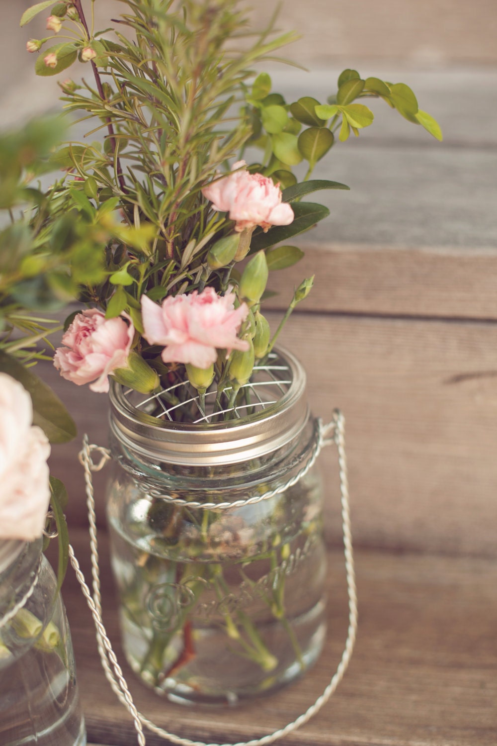 Mason Jar Flower Frog Lids - Set of 6 - Upcycled DIY Flower Arrangers or Potpourri Lids