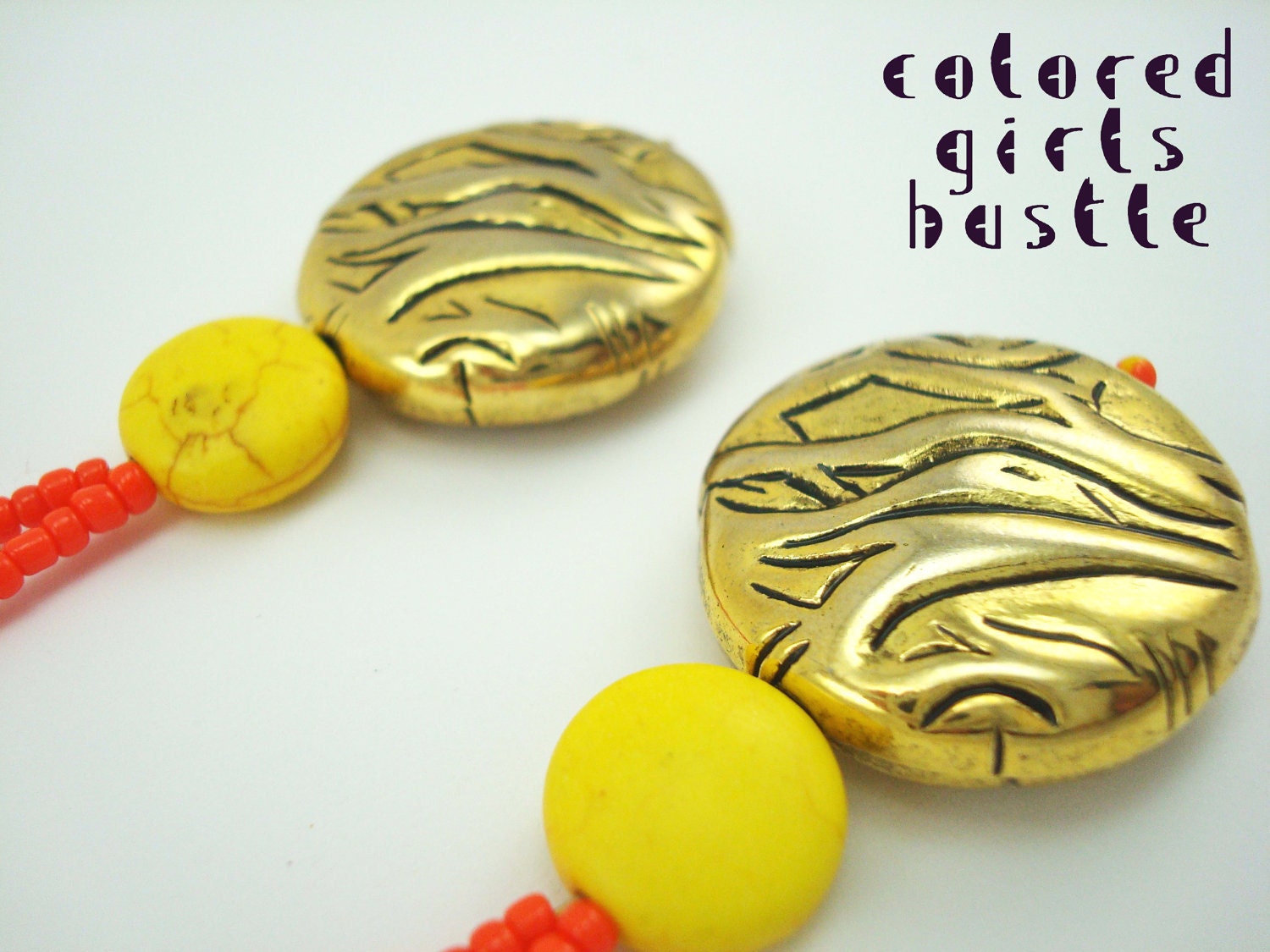 Epic CLEARANCE sale: Orange Drop Earrings