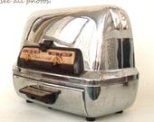 Vintage Chrome GE Toaster Oven 25T83 General Electric