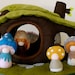 Dollhouse / mushroom / playscape / play mat / plus one Shroomper