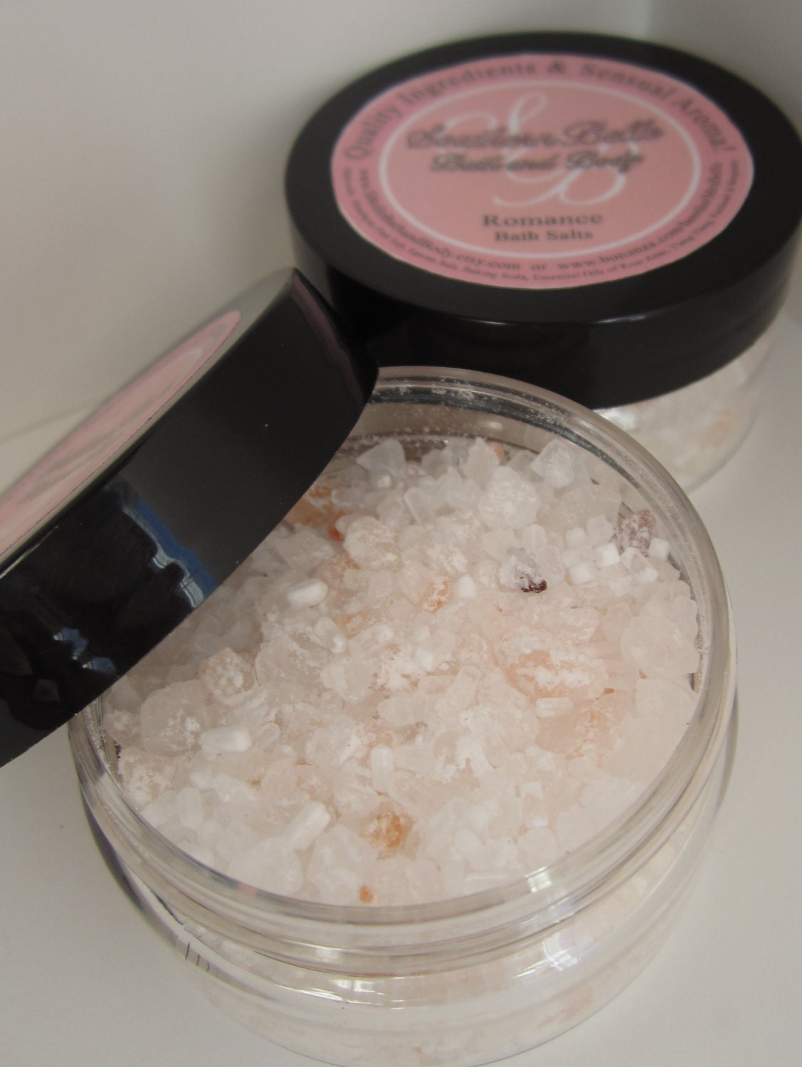 Bath Salts with a Scent of Romance