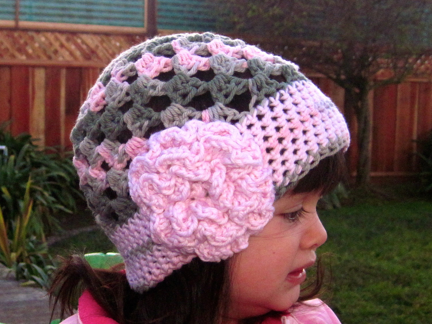 Spring crochet hat pattern - Cute Stuff Beanie - PDF - Fun and easy to make - Instructions to make baby, toddler, kids, adult hats Spring