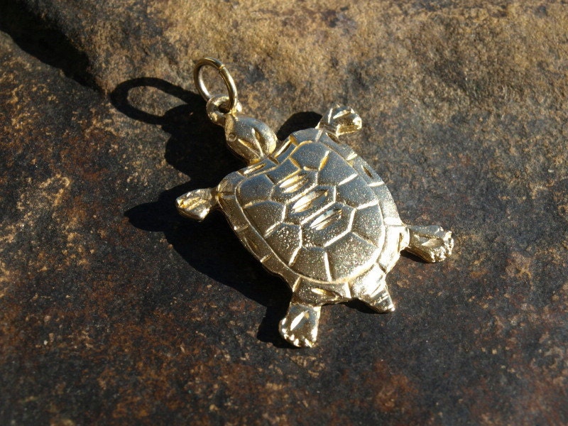 Vintage Turtle Pendant