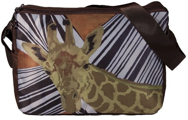 Giraffe Large  Messenger Bag by Salvador Kitti- On Sale