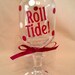 Custom-Made College Themed REDNECK WINE GLASS Pick Your Name & Colors