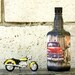 Boss Gift Idea / Cuba Bottle / Jack Daniel's Upcycled Whiskey Bottle / Gift for him / Dudes Tabletop Accessory oht