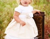 Christening / Baptism / Blessing OR Flower Girl  Dress ... The Annalise Dress