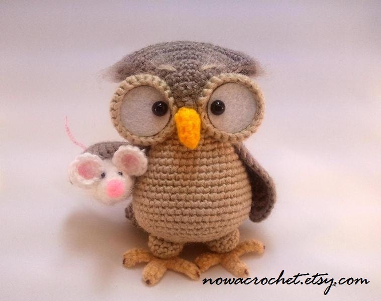 Owl Henriette - amigurumi PDF crochet pattern