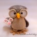 Owl Henriette - amigurumi PDF crochet pattern