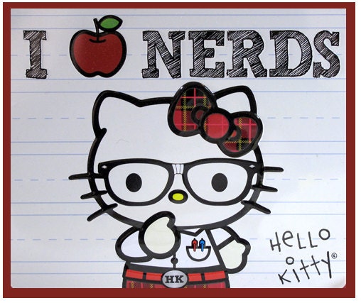 Nerdy Hello Kitty