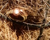 Organic Stacking Rings - Sterling Silver & Copper
