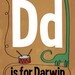 Retro Custom "D" Name Print - A3 Unframed