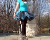 Adult or Teen Tutu - Custom Choose Colors - Triple Thick Mid Length FULL tutu skirt  Barefoot Princess Tutu Dress Mother Daughter set