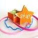 Wooden Trinket box. You choose words and color. Star shaped.