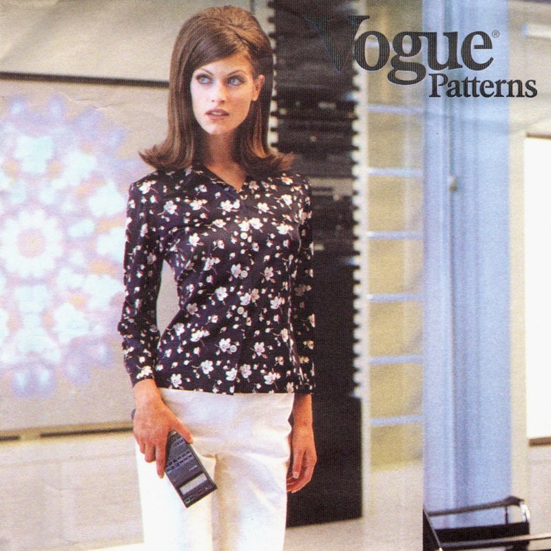 Marc Jacobs blouse, jacket & pants pattern -- Vogue American Designer 1791