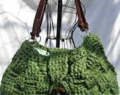 Crochet Basketweave Tote - Custom Made - Any Color - OOAK - Handmade Purse