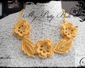 Crochet Necklace Crochet Jewelry Crochet Accessories