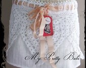 Crochet Mini Skirt 50% Off Sale Size US 8